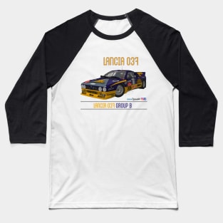 Lancia 037 Grp. B Baseball T-Shirt